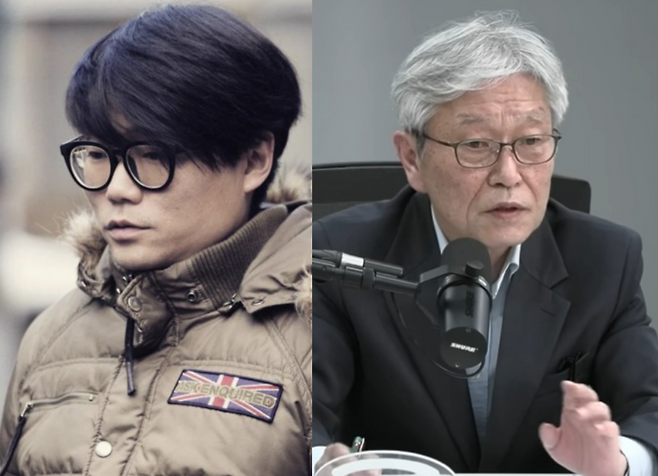 ▲ 고 김창민 감독(왼쪽)과 아버지. 출처|김창민 SNS, 유튜브 '최욱의 매불쇼' 캡쳐