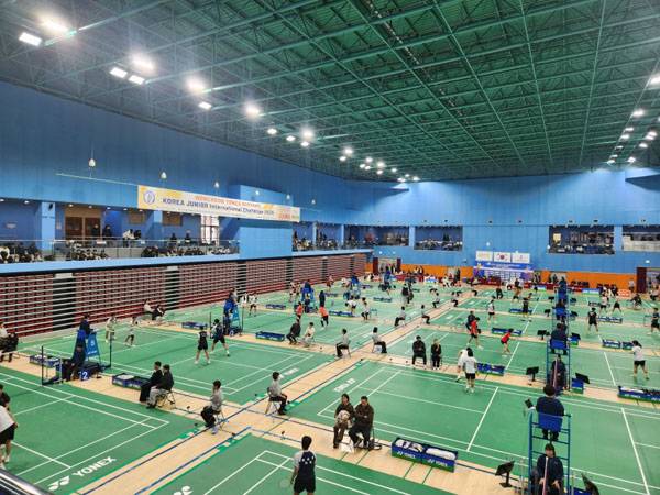 지난해 원천 요넥스 밀양 코리아주니어 국제챌린지배드민턴선수권대회 모습. / 밀양시
