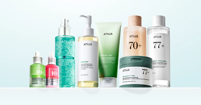 아누아 제품./사진=더파운더즈