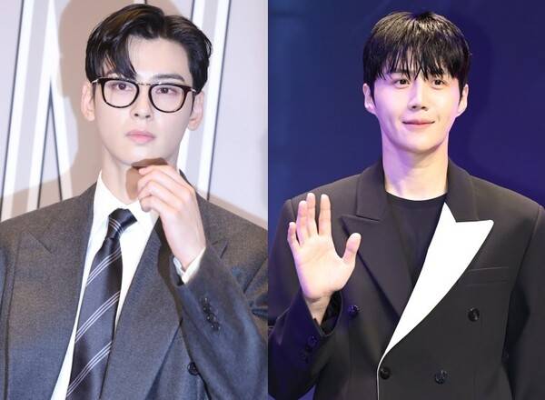 배우 차은우, 김선호 ⓒ이혜영 기자 lhy@hankooki.com