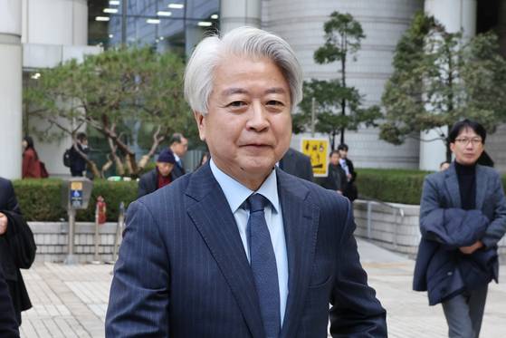 불법 정치자금 6000만원을 받은 혐의로 재판에 넘겨진 노웅래 전 더불어민주당 의원. 연합뉴스