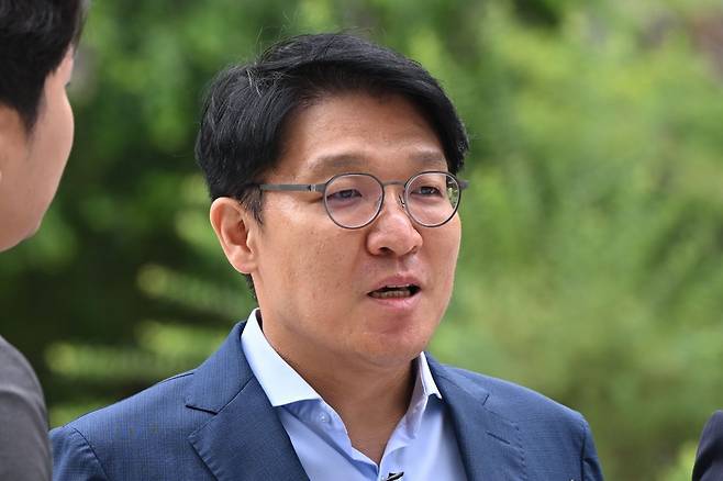 김상민 전 검사. 윤웅 기자