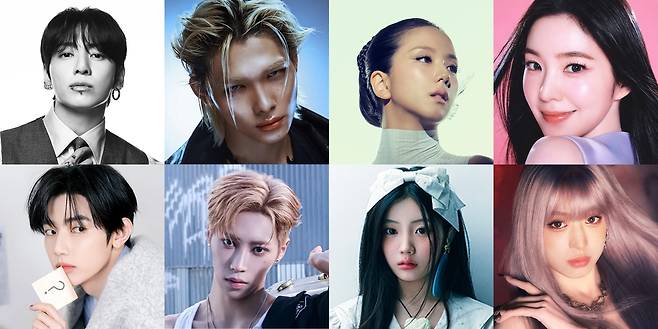 방탄소년단 정국(빅히트 뮤직), 엔하이픈 니키(빌리프랩), 블랙핑크 지수(BLISSOO, YG엔터테인먼트), 레드벨벳 아이린(SM 엔터테인먼트), 앤더블 장하오(YH 엔터테인먼트), 알파드라이브원 아르노(WAKEONE), 아일릿 원희(빌리프랩), 베이비몬스터 아현(YG엔터테인먼트)