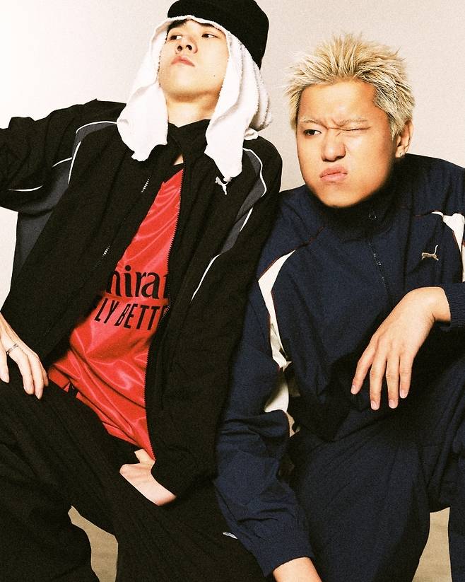 라프산두(좌), 제프리화이트(우). 푸마