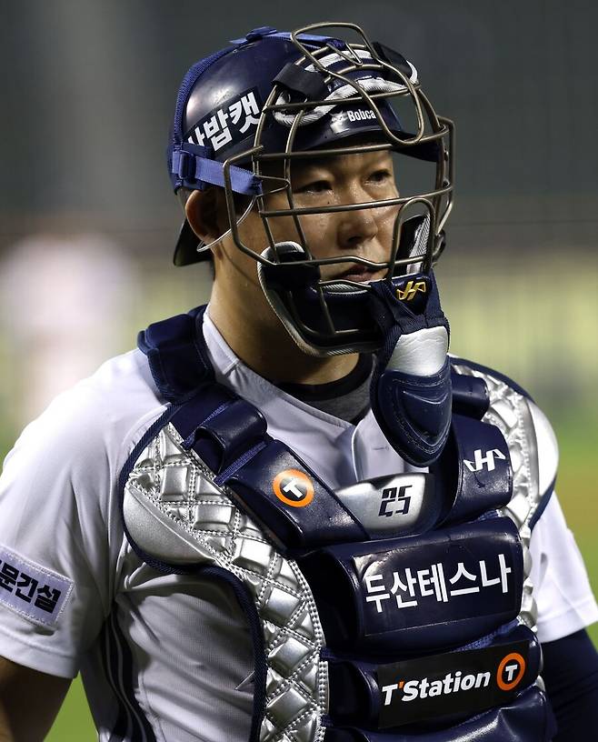 ▲ 양의지 ⓒ두산베어스