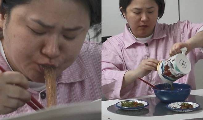 '나 혼자 산다'에 출연한 개그우먼 김신영 / 사진제공=MBC