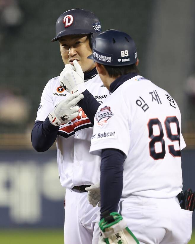 ▲ 양의지 ⓒ두산 베어스