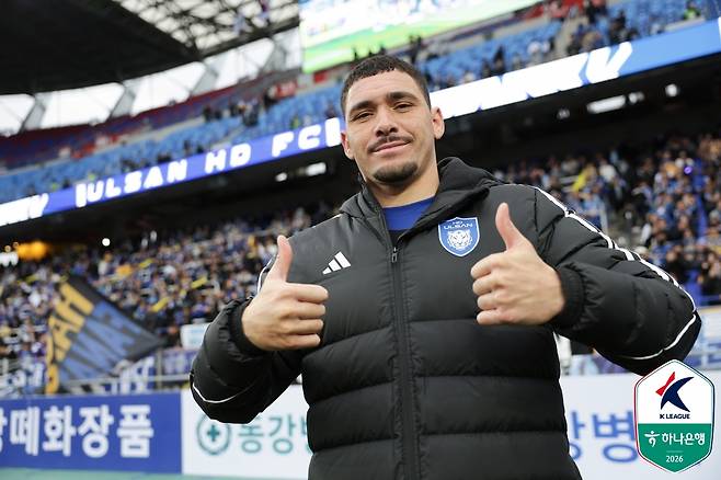 울산 HD 야고. /사진=한국프로축구연맹 제공