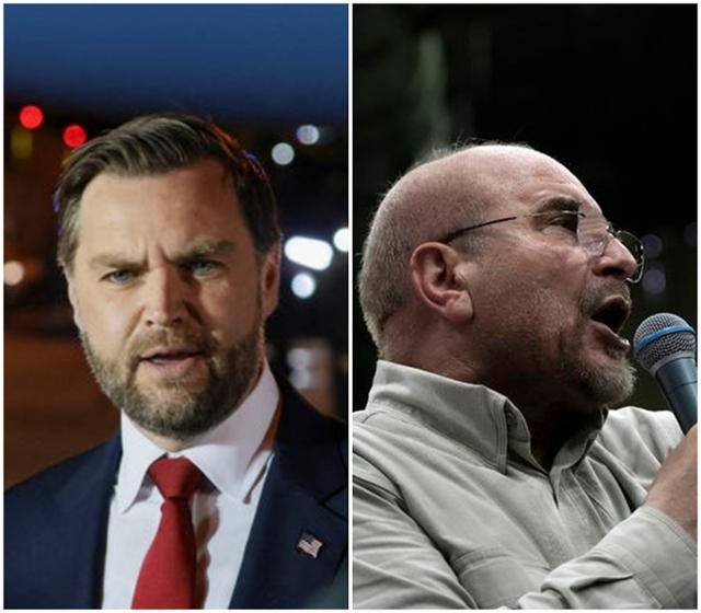 JD 밴스 미국 부통령과 바게르 갈리바프 이란 의회 의장. 뉴스1 뉴시스 자료사진