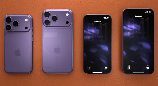 IT 팁스터(정보유출자) 애플트랙(appltrack)이 최근 유튜브를 통해 공개한 아이폰 18 프로 및 프로맥스 콘셉트 이미지다. 사진=유튜브 캡처