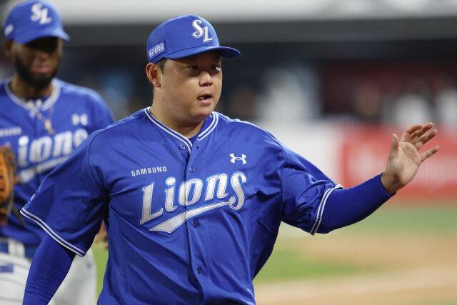 삼성 라이온즈 오른손 이승현./삼성 라이온즈