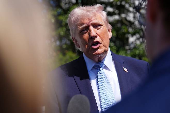 도널드 트럼프 미국 대통령. 워싱턴=AP/뉴시스