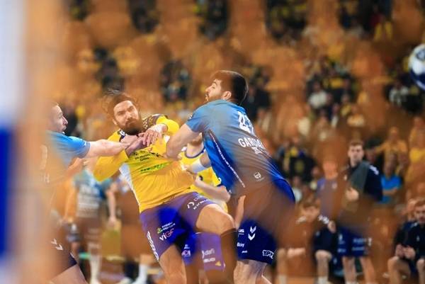 사진 2025/26 Machineseeker EHF 남자 핸드볼 챔피언스리그 세게드와 키엘체 경기 모습, 사진 출처=유럽핸드볼연맹