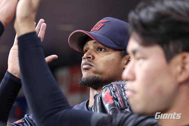 ▲ 엘빈 로드리게스 ⓒ롯데 자이언츠