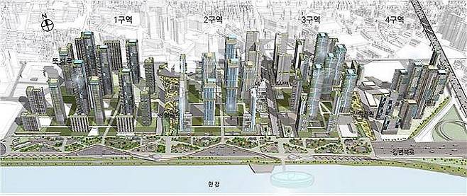 성수전략정비구역 재개발 조감도. (사진=서울시 제공)