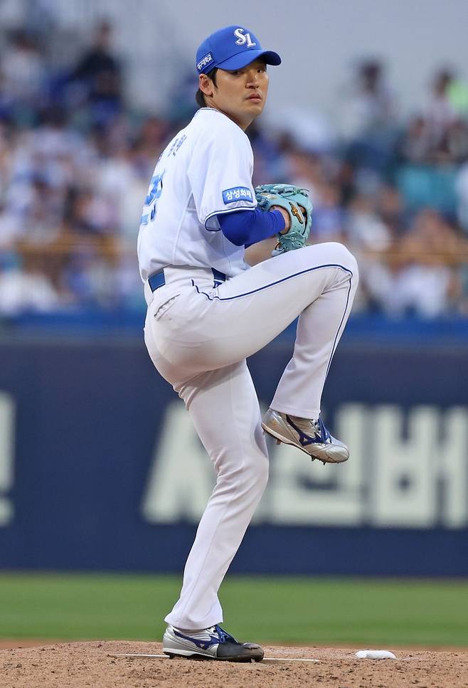 삼성 백정현. 삼성 라이온즈 제공