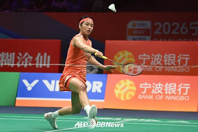 2026 아시아배드민턴선수권대회 여자 단식 우승을 차지한 안세영. /로이터=뉴스1