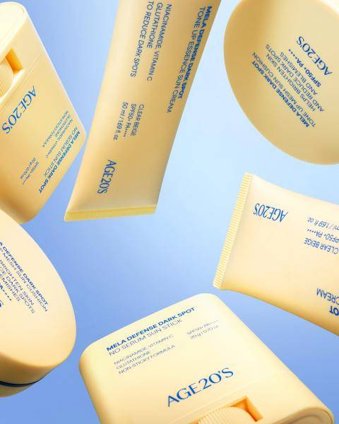 AGE20’S 멜라 디펜스 기미 선케어 3종 이미지 사진애경산업