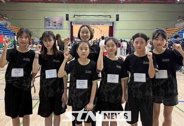 G-스택 드리머즈 선수단. /사진(광명)=STN