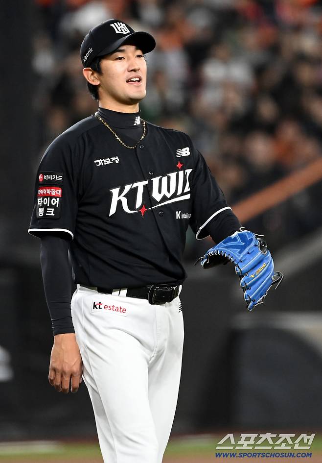 1일 대전한화생명볼파크에서 열린 KT와 한화의 경기. 마운드에 오른 KT 고영표. 대전=허상욱 기자wook@sportschosun.com/2026.04.01/