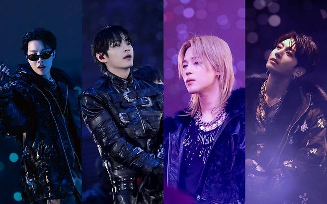 방탄소년단 제이홉, 뷔, 지민, 정국 ⓒ빅히트 엔터