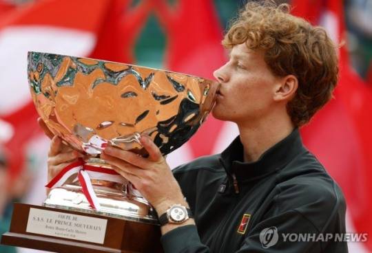 몬테카를로 마스터스 우승 신네르 / 사진=연합뉴스