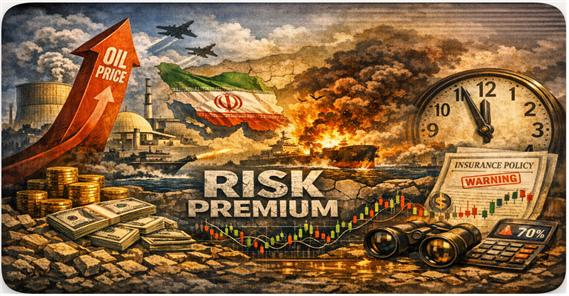 호르무즈의 경제학: 기대의 전쟁에 대한 상상도. 김태준 한반도안보문제연구소장 AI 그림