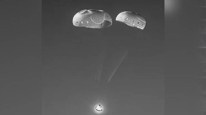 귀환 중인 '아르테미스Ⅱ'