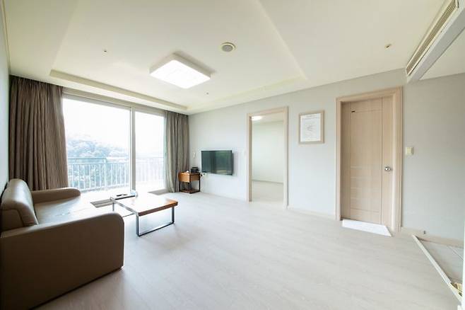 ‘패밀리 B’ 타입 객실의 모습ⓒ엘리시안 강촌