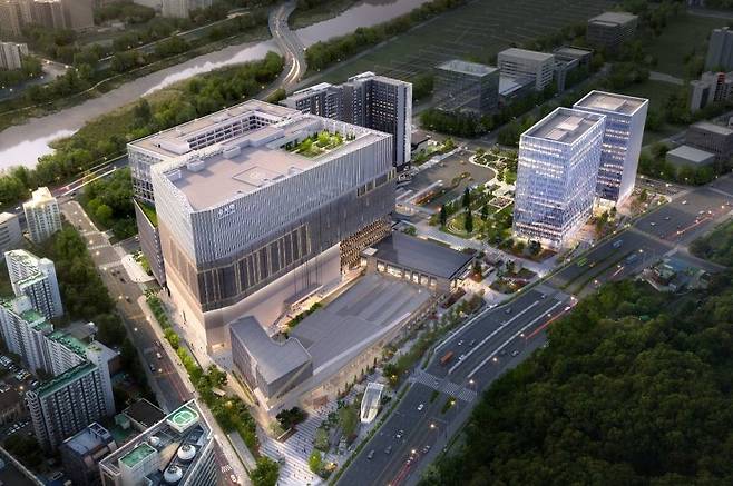 수서역 환승센터 복합개발사업 조감도 한화 건설부문 제공