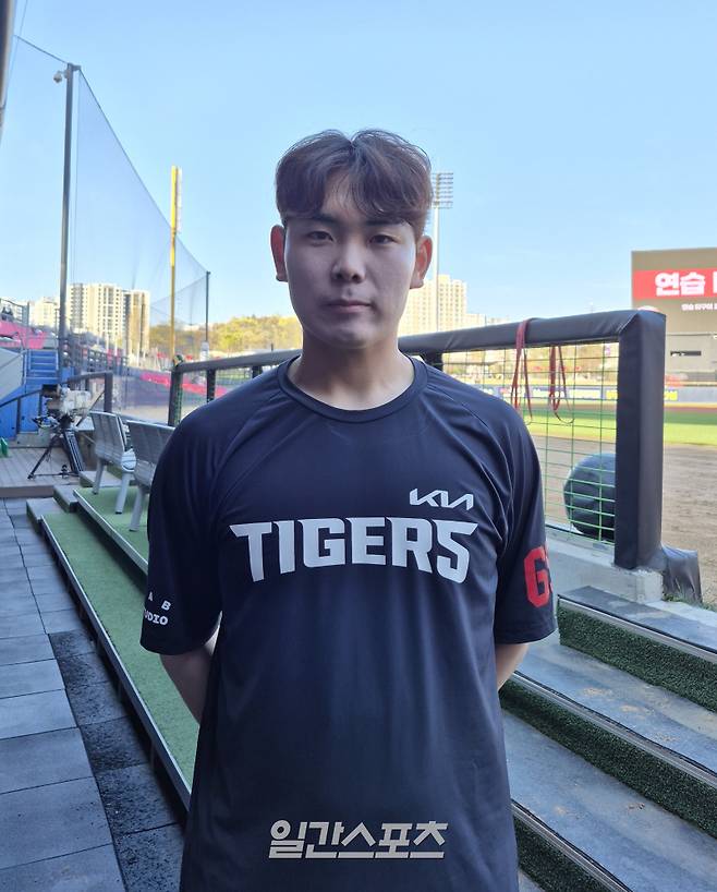 지난 시즌에 이어 올 시즌에도 KIA의 필승조로 안정감 있는 피칭을 이어가고 있는 성영탁. 광주=배중현 기자