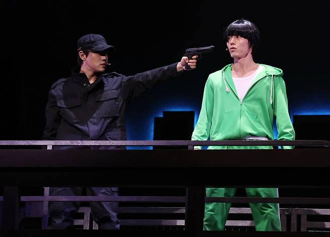 서울 종로구 놀씨어터 대학로점에서 열린 뮤지컬 ‘은밀하게 위대하게:더 라스트’ 10주년 기념 공연. 연합뉴스