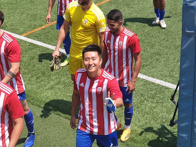 이정준은 스페인 프로축구 현장을 뛰다 전략가로 변신했다. 본인 제공