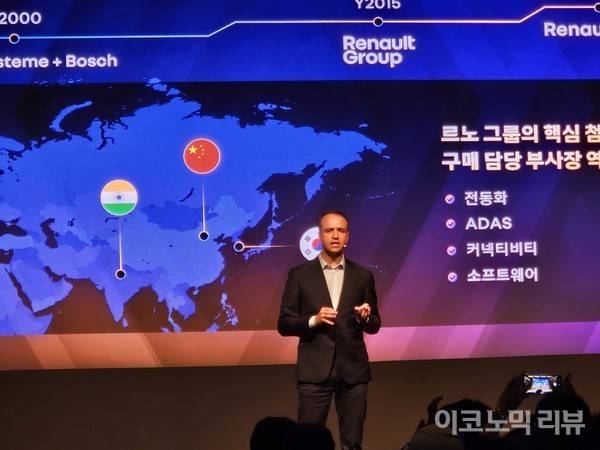 니콜라 파리 르노코리아 CEO. 사진=최은총 이코노믹리뷰 기자