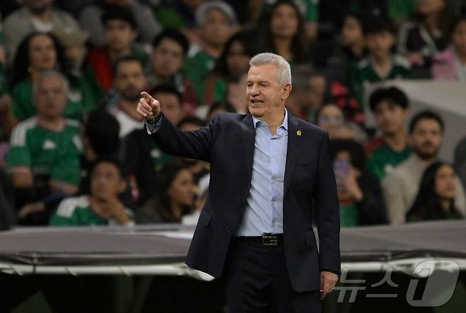 하비에르 아기레 멕시코 축구대표팀 감독. ⓒ AFP=뉴스1