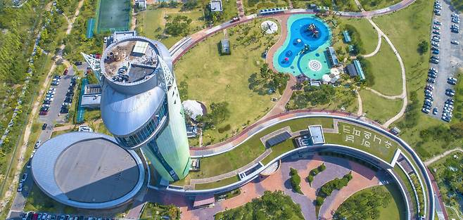 쓰레기 소각장 설치의 모범 사례로 꼽히는 하남 유니온 파크의 모습. 기후에너지환경부 제공