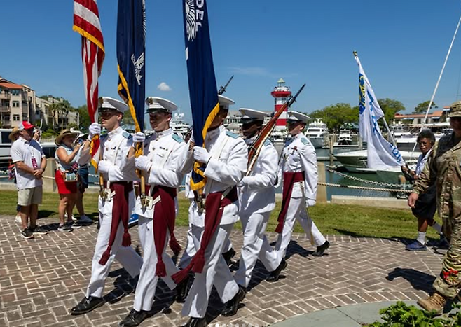 백파이프 연주단. RBC 헤리티지 SNS