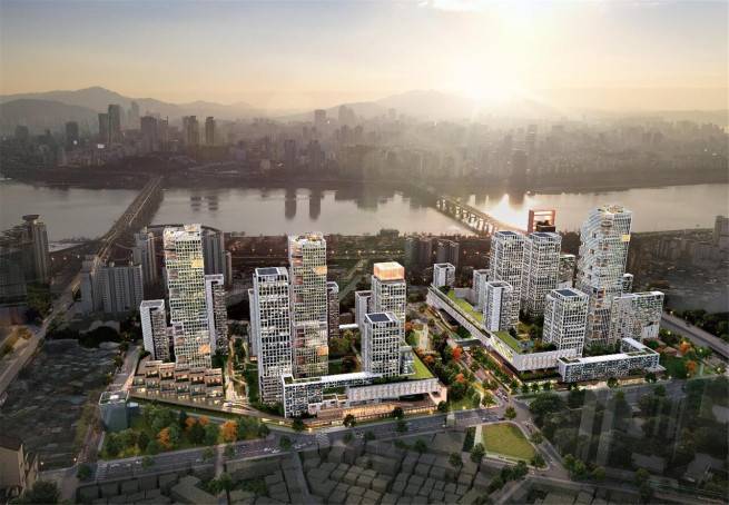 서울 광진구 자양4동 A구역 재개발 조감도.(사진제공=서울시)