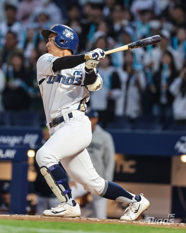 NC의 핵심 자원 중 하나인 김휘집. 사진=NC 제공