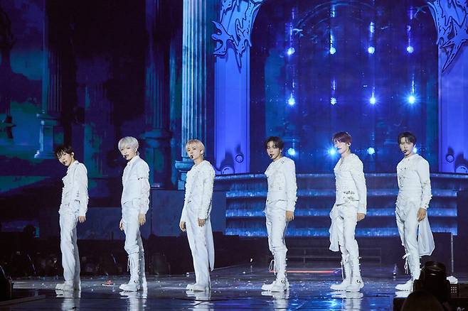 보이그룹 엔시티 위시(NCT WISH)가 지난 19일 KSPO DOME에서 월드투어 ‘INTO THE WISH : Our WISH’의 마지막 공연을 진행했다. SM엔터테인먼트