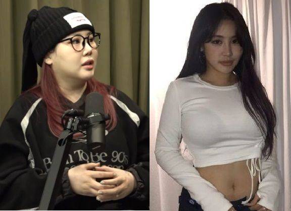 가수 박지민 다이어트 전후 모습. 출처=유튜브, SNS