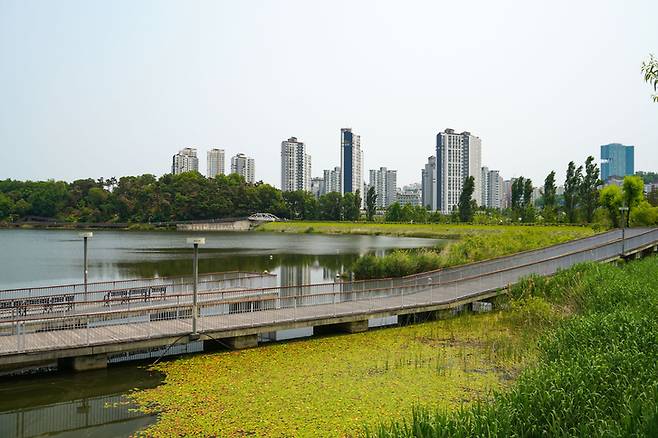 광교호수공원 전경. 게티이미지뱅크