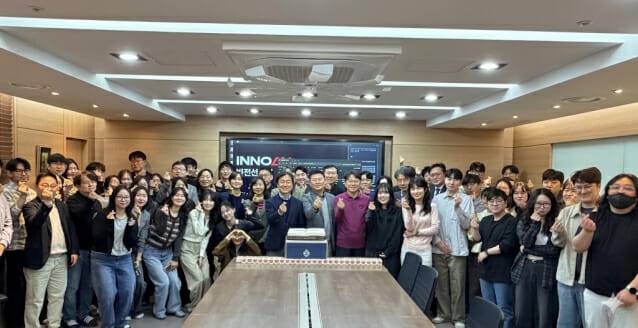 이노에이엑스가 지난달 서울 송파구 본사에서 비전선포식을 개최했다. (사진=이노에이엑스)