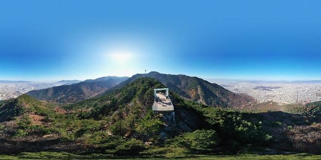 대구 앞산 전망대 모습. 공공데이터 포탈 제공