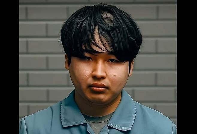 '박사방' 주범 조주빈 인공지능(AI) 영상 이미지. 사진=유튜브 영상 갈무리