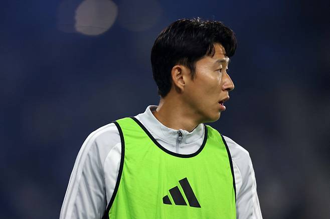 SAN DIEGO, CALIFORNIA - MAY 02: Son Heung-Min #7 of Los Angeles FC warms up during the MLS match between San Diego FC and Los Angeles Football Club at Snapdragon Stadium on May 02, 2026 in San Diego, California. Luiza Moraes/Getty Images/AFP (Photo by Luiza Moraes / GETTY IMAGES NORTH AMERICA / Getty Images via AFP)
<저작권자(c) 연합뉴스, 무단 전재-재배포, AI 학습 및 활용 금지>
