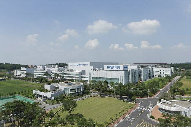 충남 당진 JW당진생산단지 전경 (사진=JW생명과학)