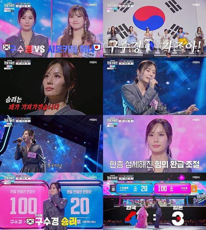 사진캡처| MBN ‘2026 한일가왕전’