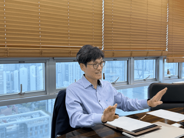 윤완수 웹케시 부회장이 향후 AI 에이전트 사업 영역을 넓히겠다고 밝혔다. (사진=웹케시)