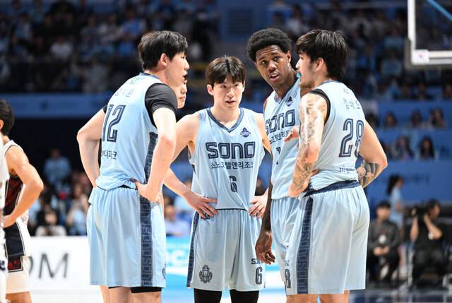 고양 소노가 7일 홈에서 치를 부산 KCC와 남자 프로농구 챔피언결정전 2차전서 반격을 노리고 있다. KBL 제공